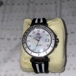 Invicta Black & White Watch LE